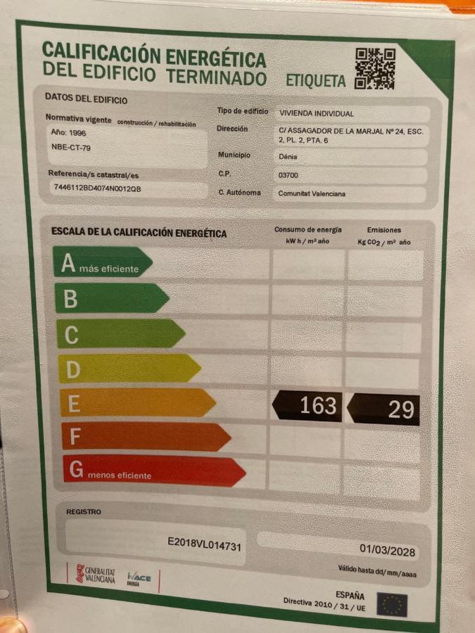 Apartmán Rosaleda 1 Denia Exteriér fotografie